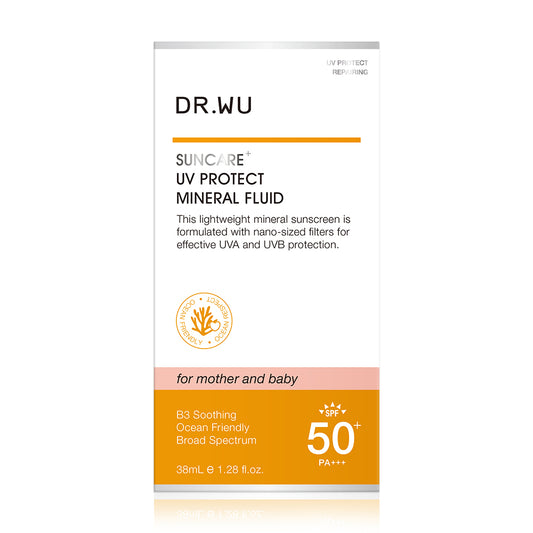 輕透水感物理防曬液SPF50+ 38ML｜溫和物理