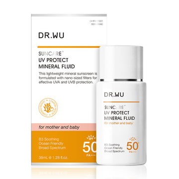 輕透水感物理防曬液SPF50+ 38ML｜溫和物理